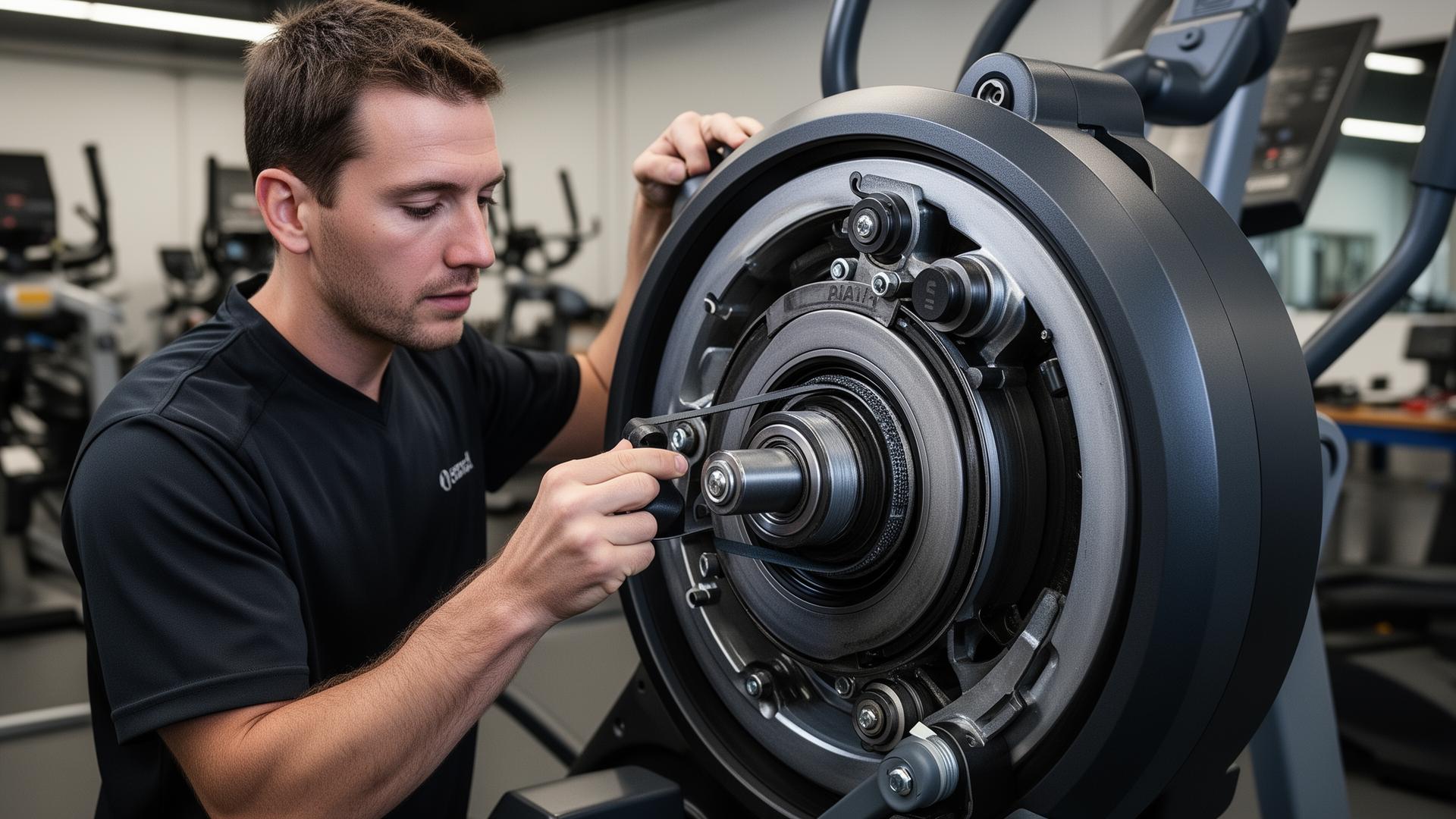 Crosstrainer vliegwiel reparatie - professionele diagnose en service